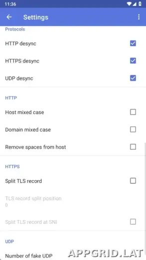 ByeByeDPI скриншот 5