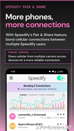 Speedify скриншот 5